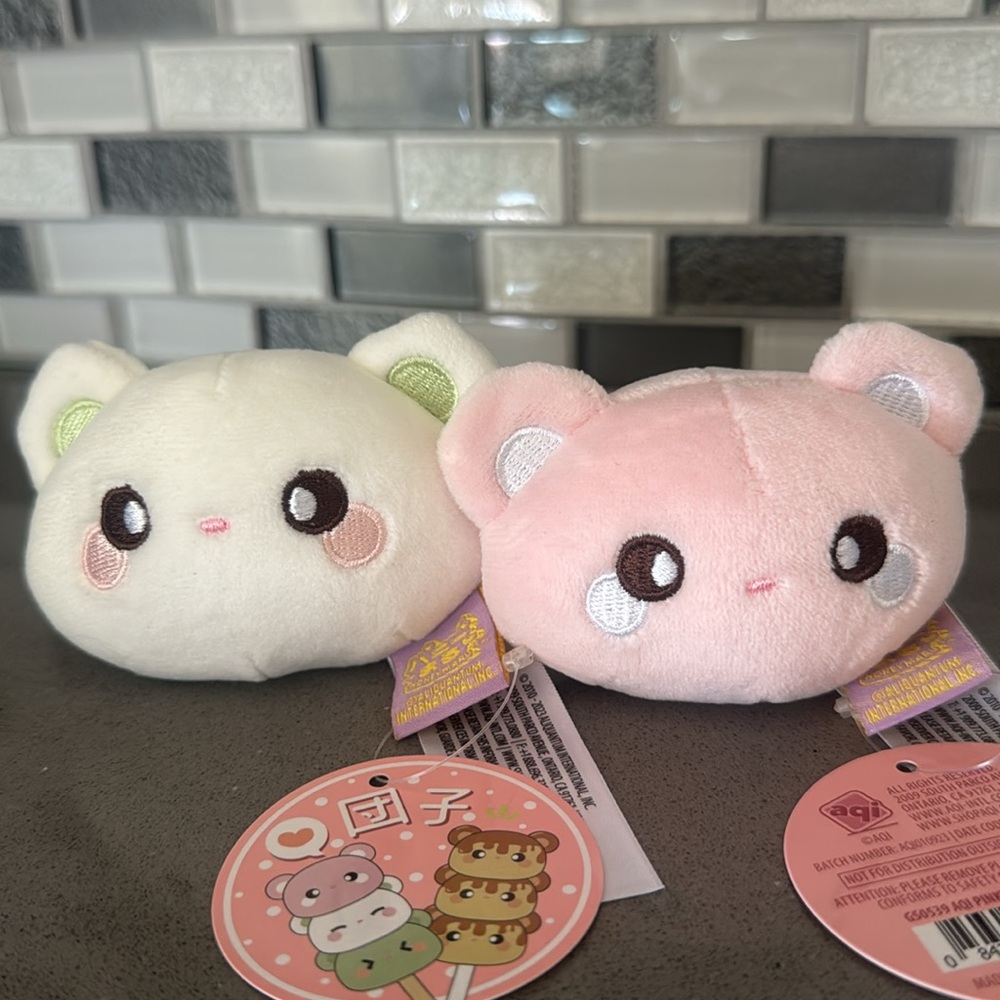 Honeymaru COCO & PINKY DANGO BUDDIES Set Of 2 Plush / Kawaii / BRAND NEW